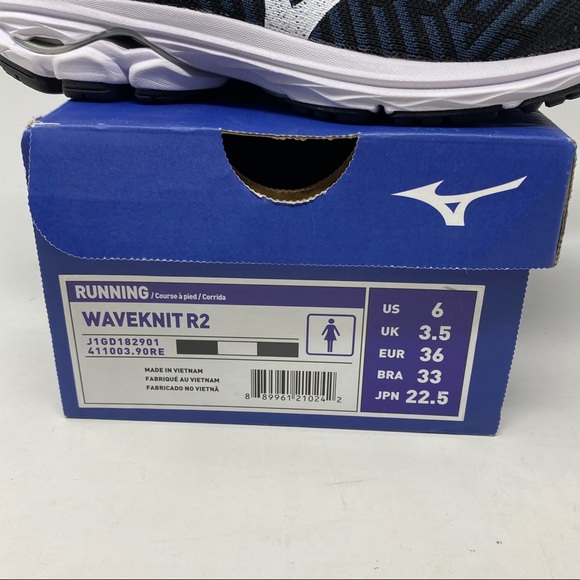 MIZUNO WaveKnit R2 Womens Sneaker Size 6 - Picture 7 of 9